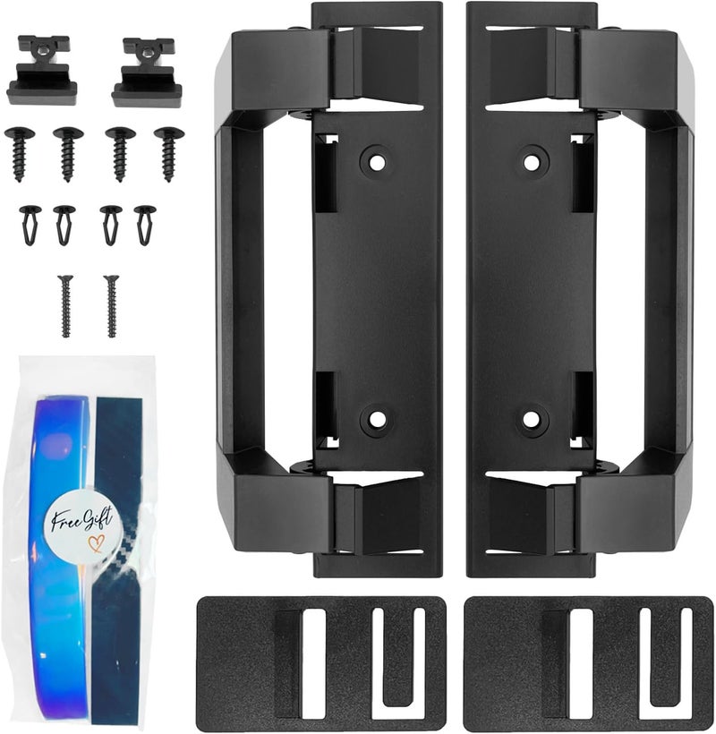 Rolkely 2025 Upgraded 3316882900 RV Refrigerator Door Handle Holder Compatible with Dometic 3316882.900 S,Std Dr Handle Combo-6/8 Amii DM2672, DM2682, DM2872, DM2882(2 Pack) - Image 1